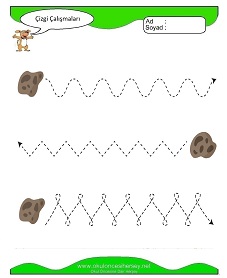 Çizgi Çalışma Sayfaları